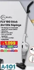 FLAVEL FLV 190 STİCK 2 İN 1 DİK SÜPÜRGE FLAVEL FLV 190 STİCK 2 İN 1 DİK SÜPÜRGE
